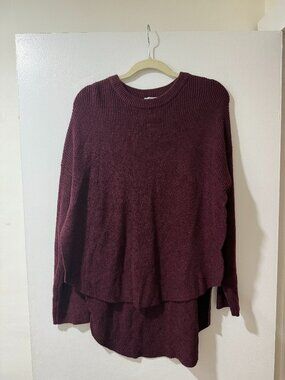 🏷 *NWT* Mimosa Tatum Ribbed Sweater — Merlot | Size M | 🍷